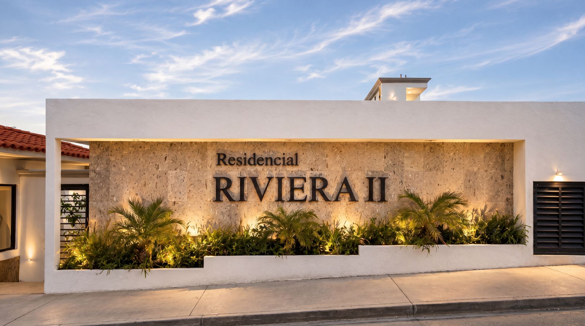 Acceso a Riviera Residencial II en Real del Mar