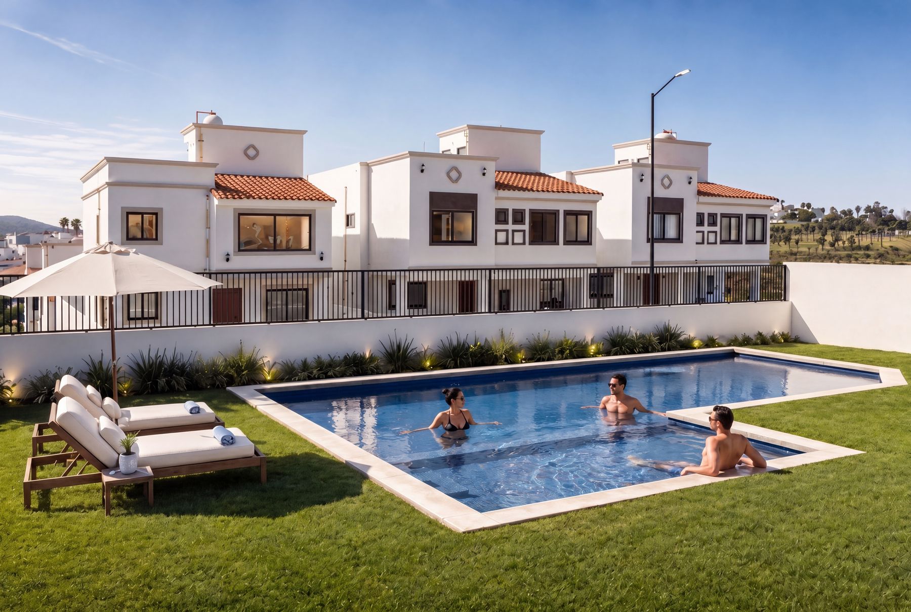 Alberca — Riviera Residencial